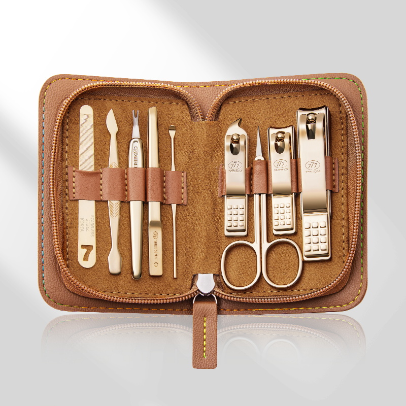 777进口14k镀金指甲刀套装 